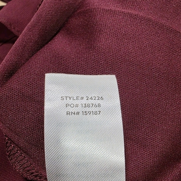 Lulus Awaken My Love Burgundy Long Sleeve Lace Maxi Dress Size M - Picture 9 of 13